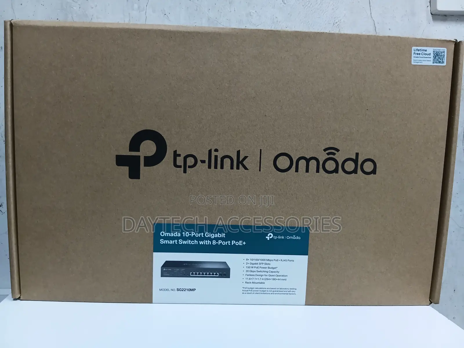 TP-Link TL-SG2210MP JetStream 10-Port Gigabit Smart Managed PoE+Switch