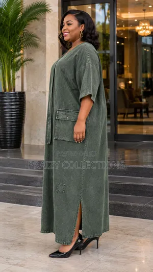 High Premium-Quality Original Non-Fade Denim DressPlus Size Friendly