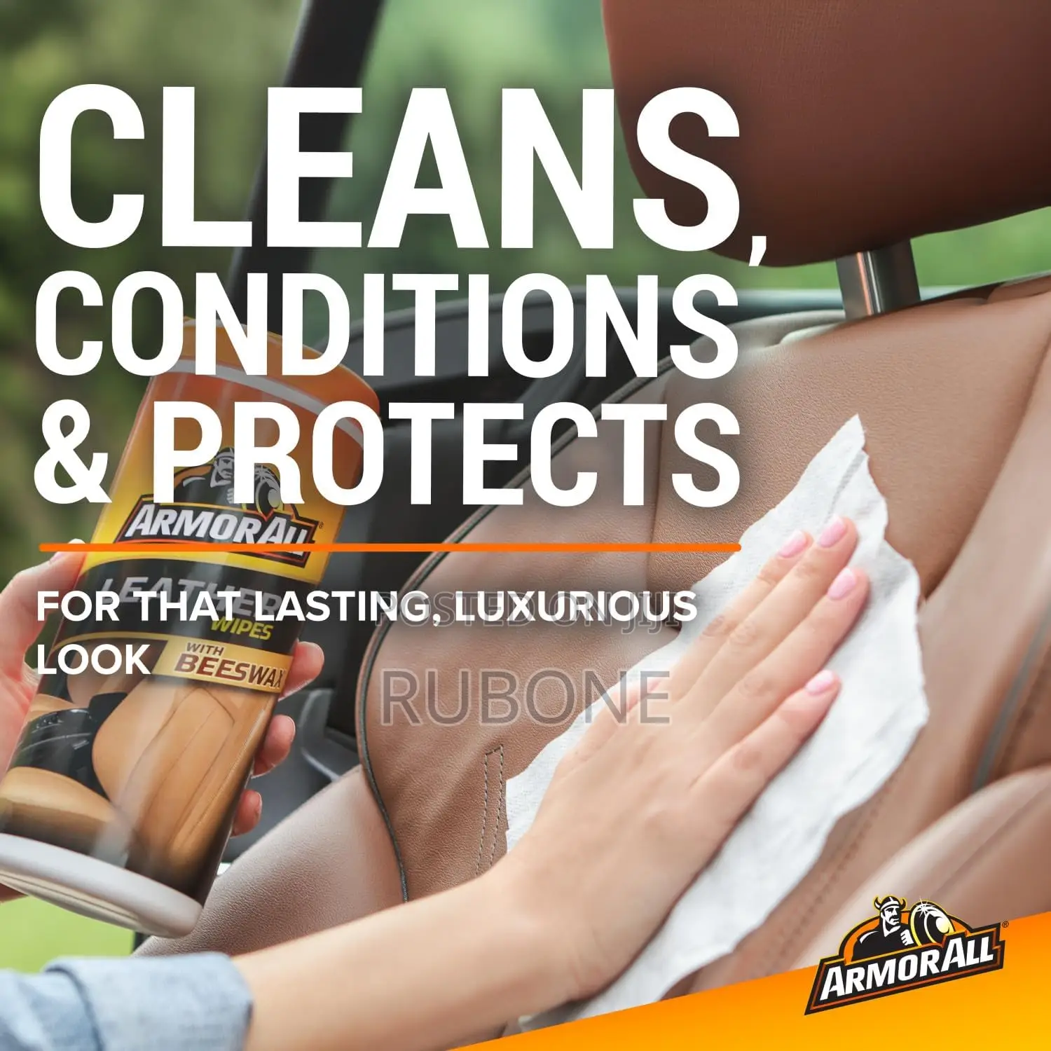 AmourAll Leather Care Wipes With Beeswax
