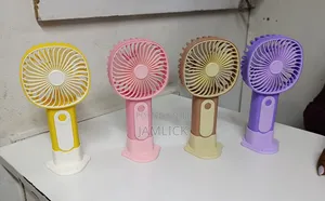 Cute Mini Hand Fan With Phone Holder –Hk