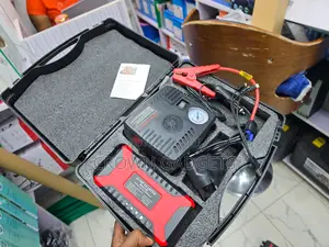 Car Jump Starter With Air Compressor Emergency Power Station