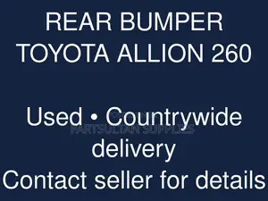 Front Bumper Toyota Auris 2008-2012