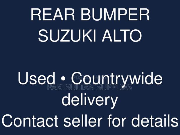 Rear Bumper Suzuki Alto - thumbnail 2