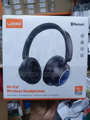 LDNIO H01 Wireless Headphones in Black