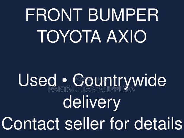 Front Bumper Toyota Axio - thumbnail 2