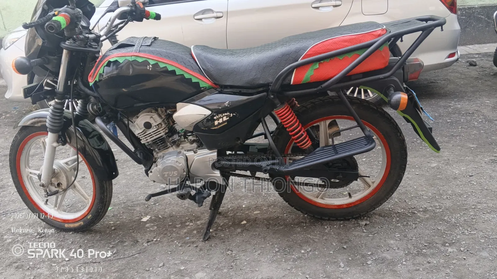 TVS HLX Plus ES 2025 Black