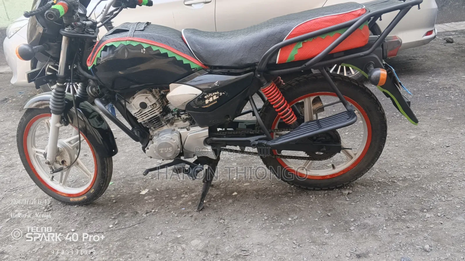 TVS HLX Plus ES 2025 Black