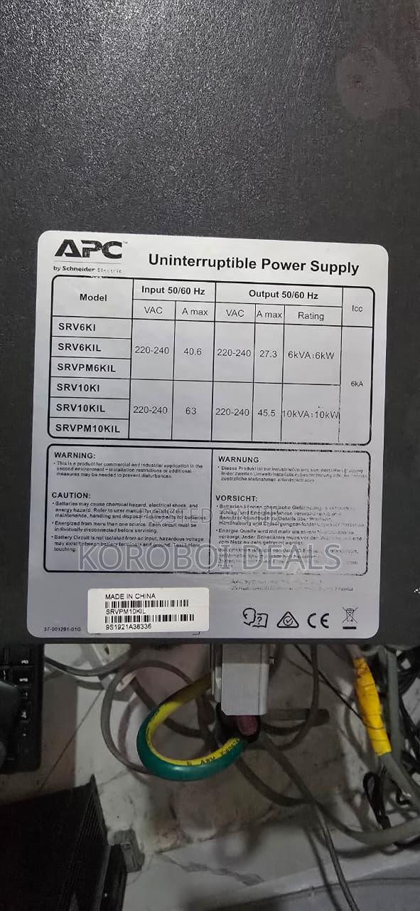 APC Easy Ups on-Line Srvpm6kil - thumbnail 5