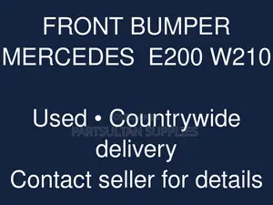 Front Bumper Mercedes E200 W210