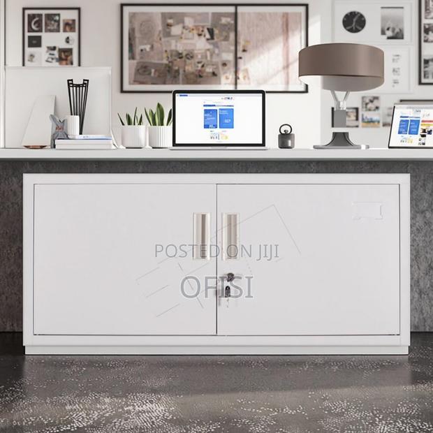 Office Cabinet; 2 Locker Metallic Office Storage Cabinet - thumbnail 3