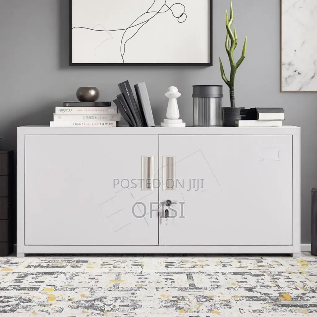 Office Cabinet; 2 Locker Metallic Office Storage Cabinet