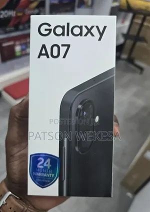 New Samsung Galaxy A07 4G 256 GB Black