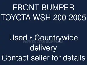 Front Bumper Toyota WSH 200-2005