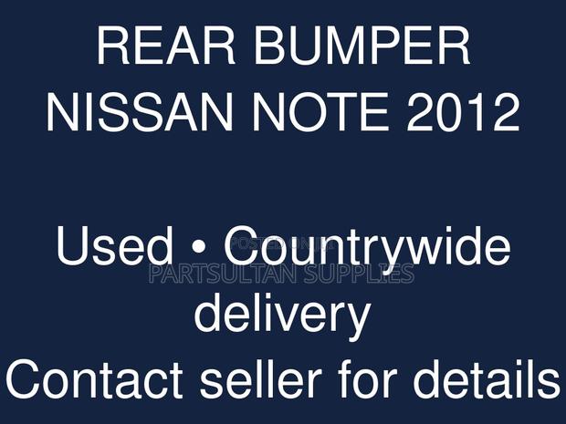 Rear Bumper Nissan Note 2012 - thumbnail 2