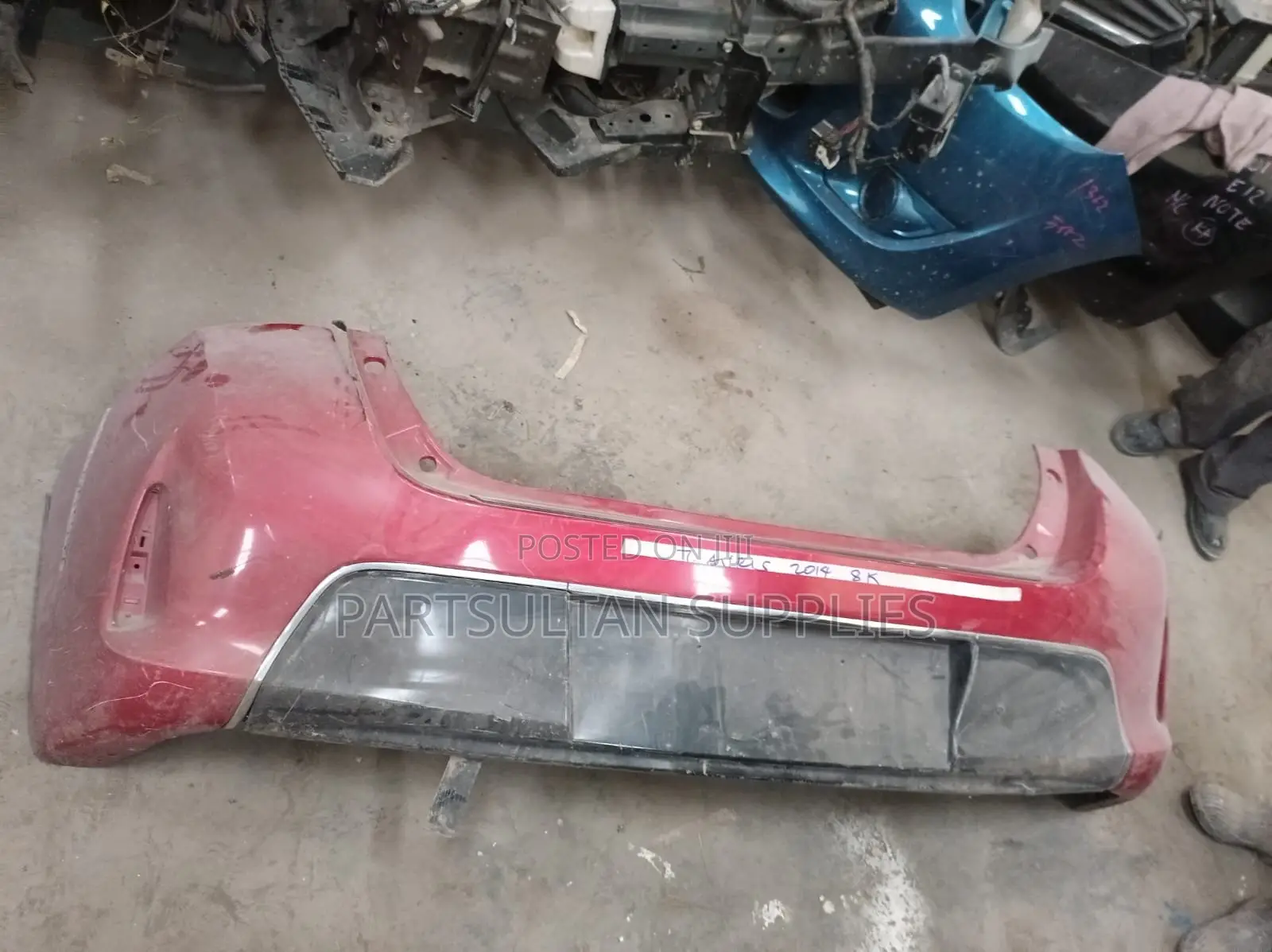 Rear Bumper Toyota Auris