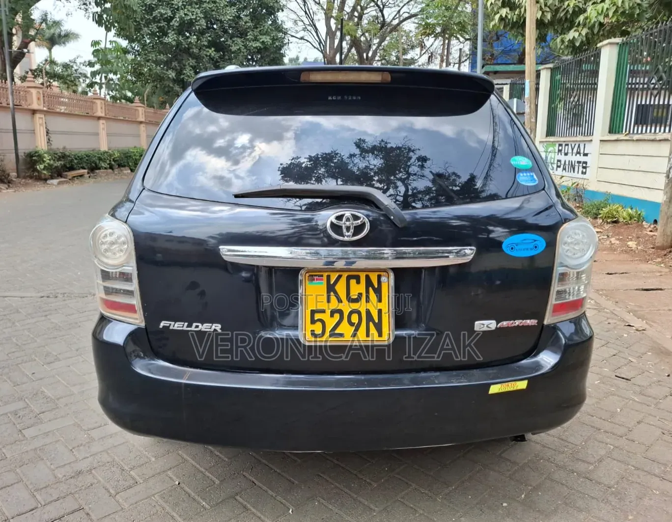 Toyota Corolla Fielder 2010 Black