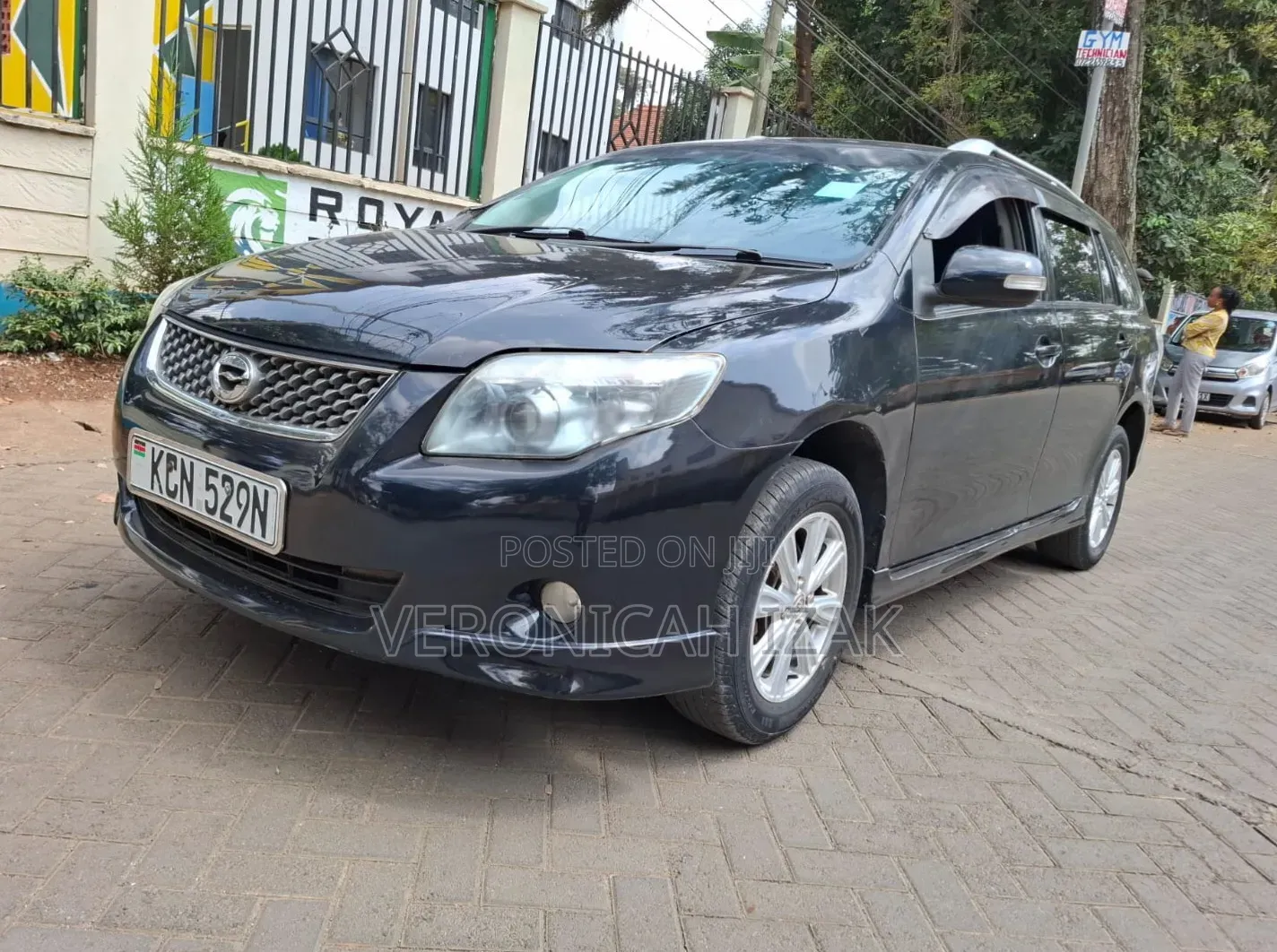 Toyota Corolla Fielder 2010 Black