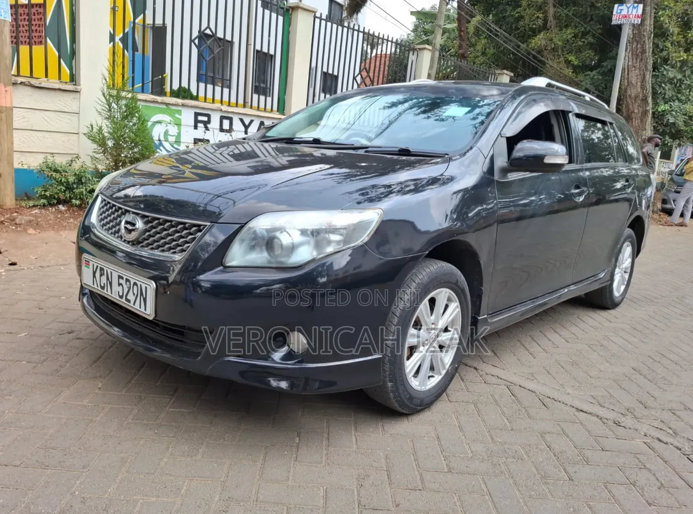 Toyota Corolla Fielder 2010 Black