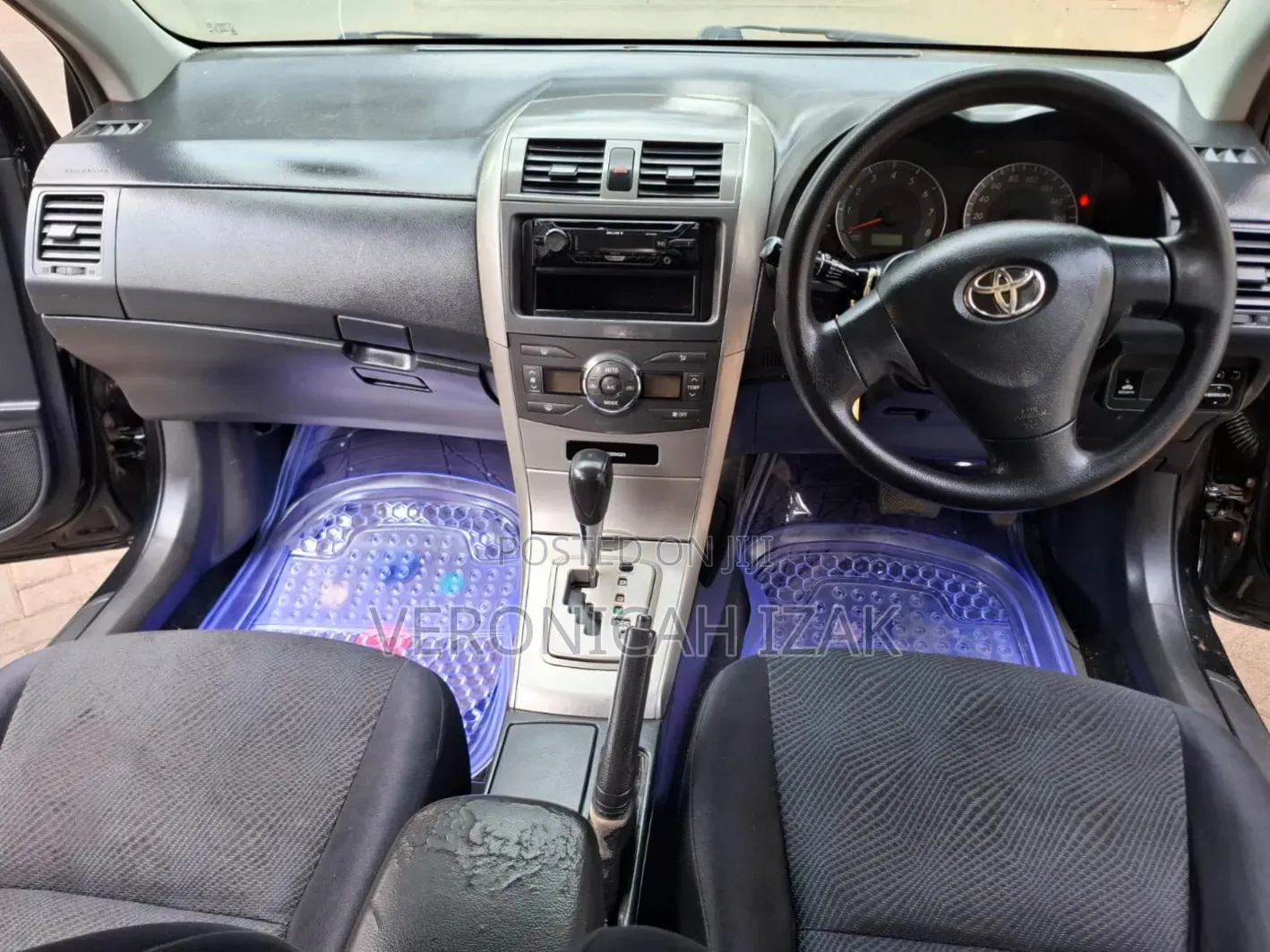 Toyota Corolla Fielder 2010 Black