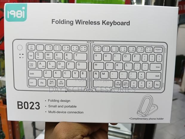 1981 Brand Foldable Wireless Keyboard, Model B023