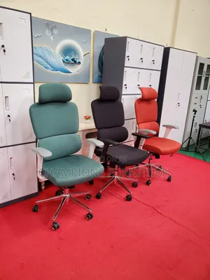 Green Orthopedic Office Chair
