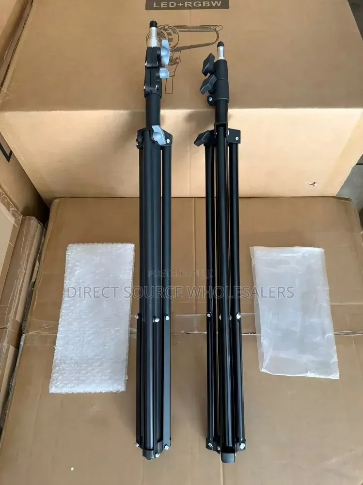 Heavy Duty 2M Iron Photography Tripod Stand for Camera Ring Light