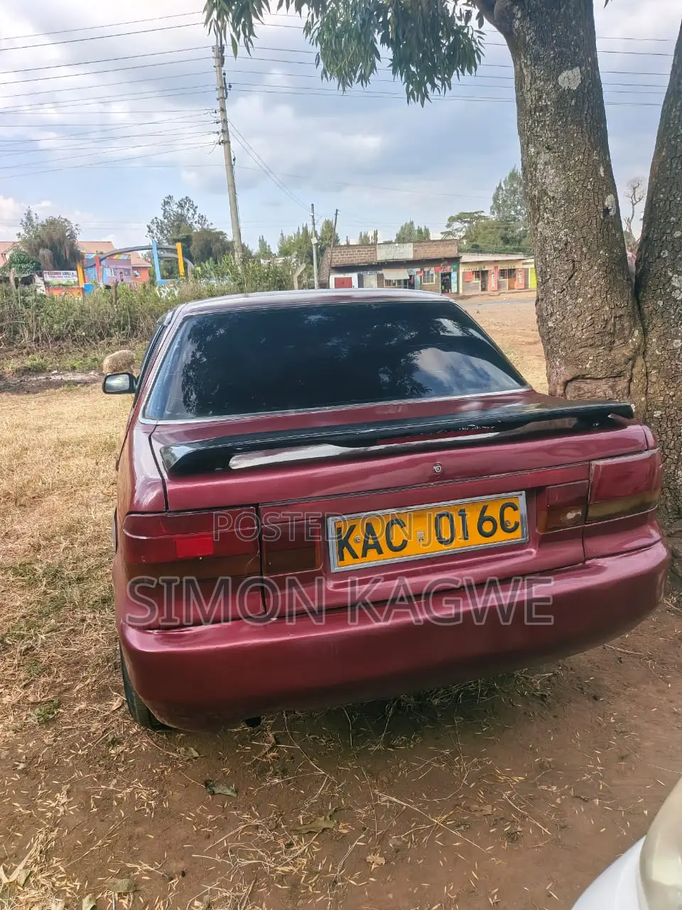 Mitsubishi Lancer 1991 Maroon
