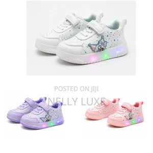 Girls Led Sneakers Sizes 21_30