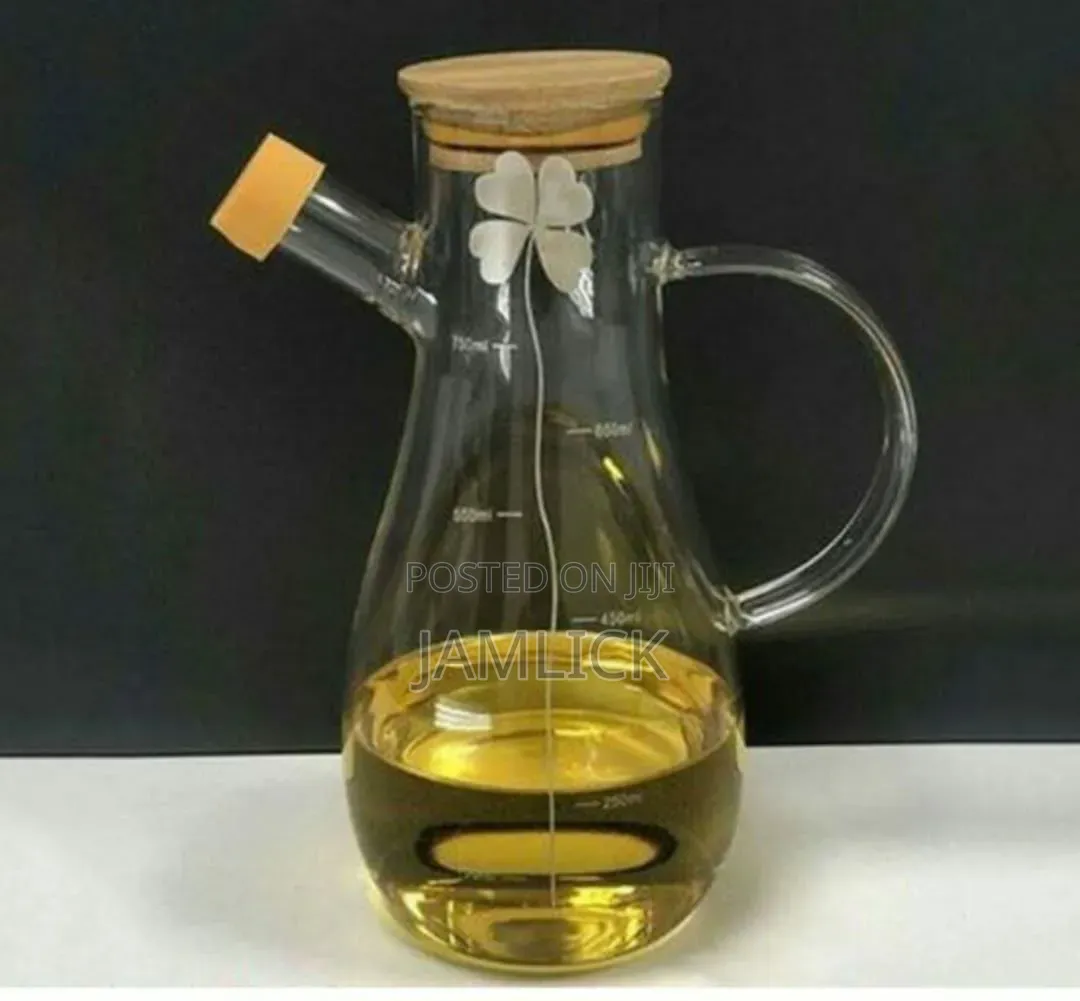 550ml High Borosilicate Glass Oil Jar – Ev