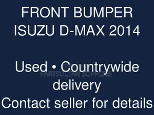 Front Bumper Isuzu D-Max 2014