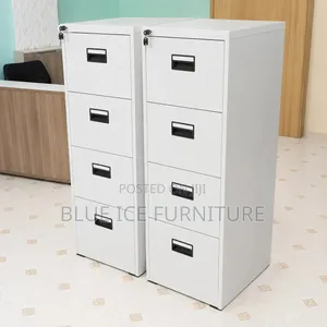 4-Drawer Metal Filing Cabinet-Lockable Filing Cabinet