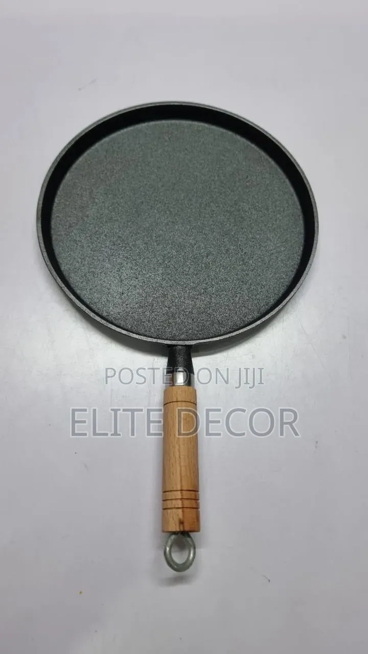 26cm Heavy-Duty Die-Cast Chapati Pan – Non-Stick, Anti-Scratch