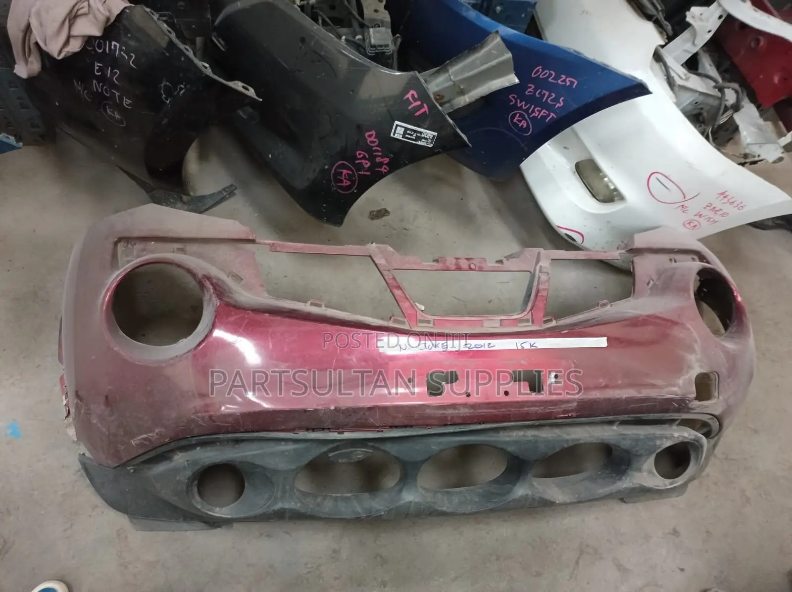 Front Bumper Nissan Juke 2012