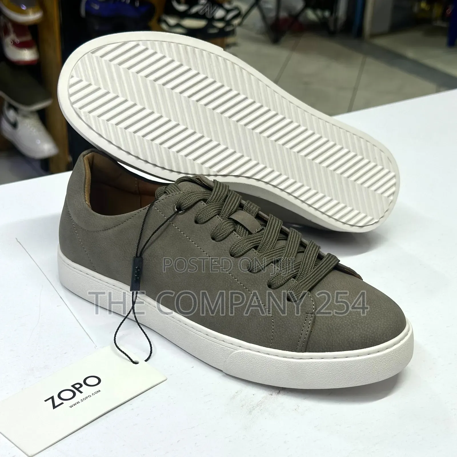 Quality Casual Leather Laced Zopo Smart Casual With Rubber Sole