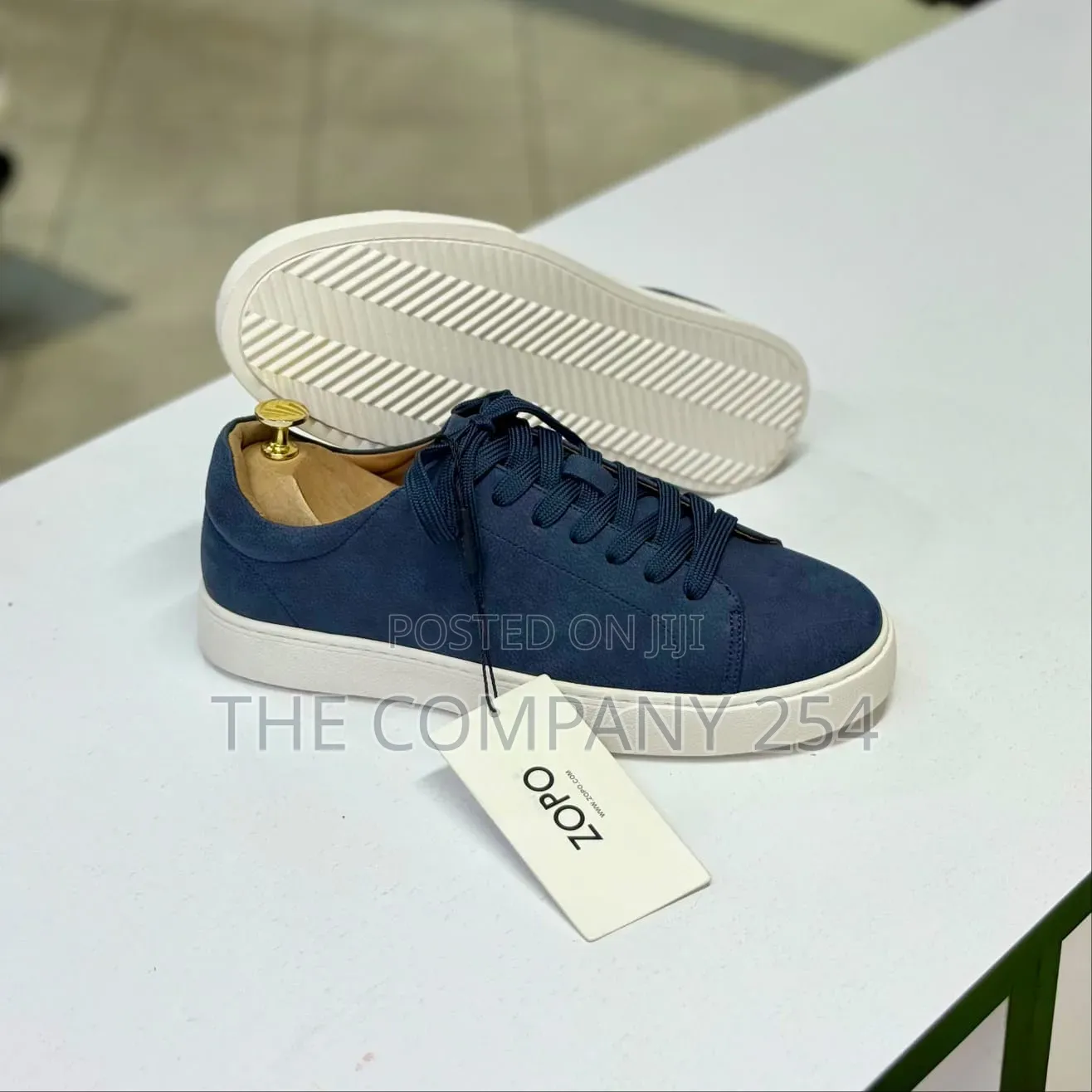 Quality Casual Leather Laced Zopo Smart Casual With Rubber Sole