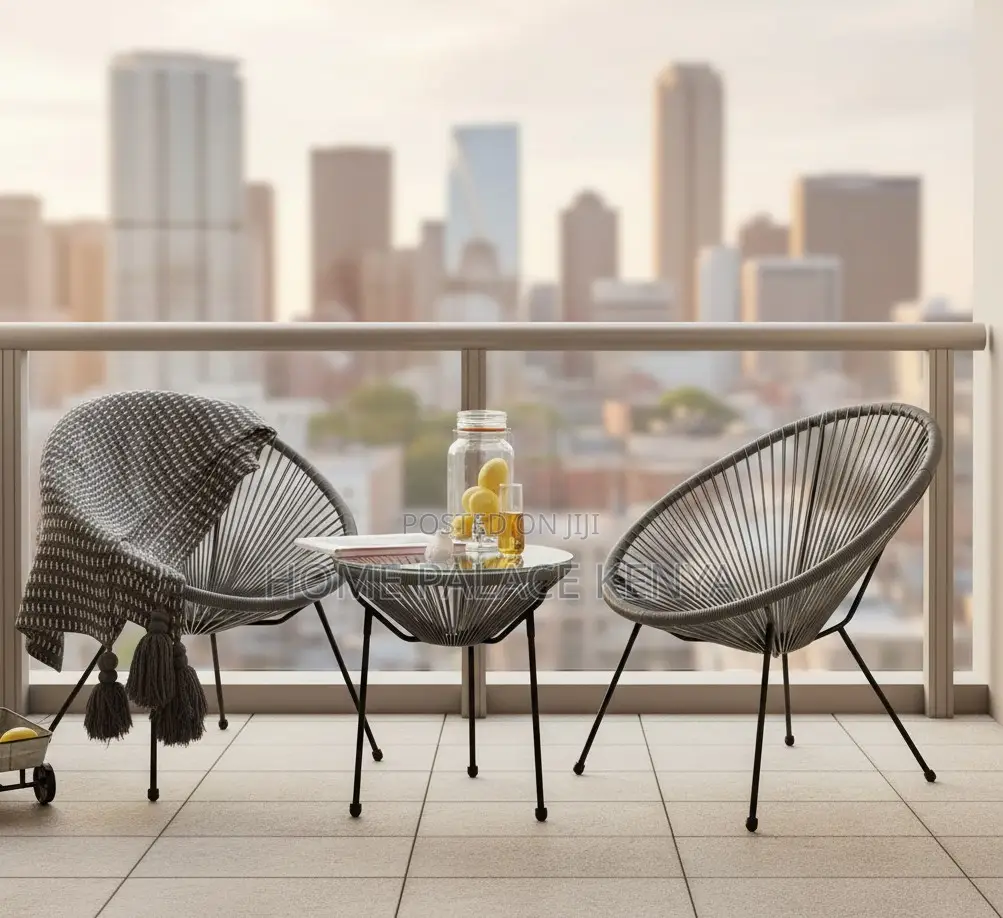 Outdoor Set: 3 Piece Acapulco Wicker Lounge Set