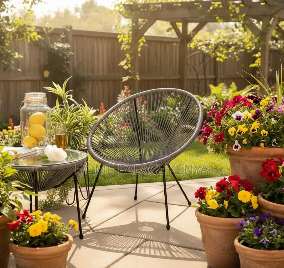 Outdoor Set: 3 Piece Acapulco Wicker Lounge Set
