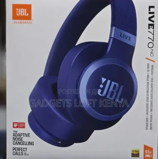 JBL Live 770NC Wireless Adaptive Noise Cancelling Headphones