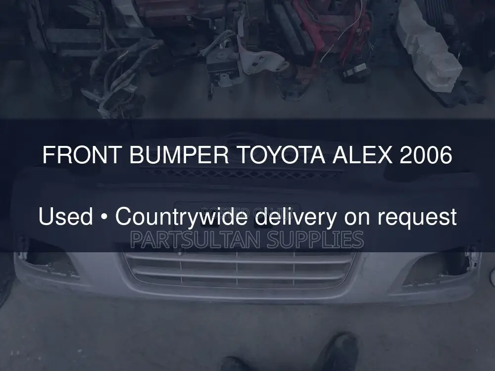 Front Bumper Toyota Alex 2006