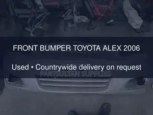 Front Bumper Toyota Alex 2006
