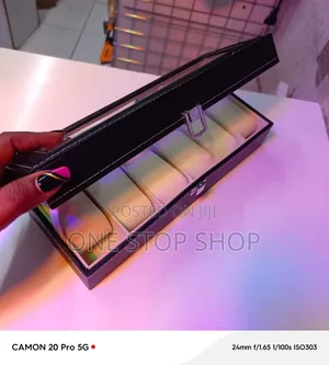 Watch Organizer Leather Box Designed 4 Store, Organize,showcase Watch
