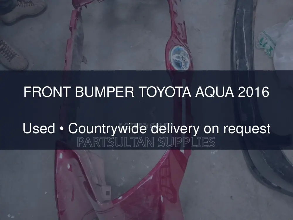 Front Bumper Toyota Aqua 2016