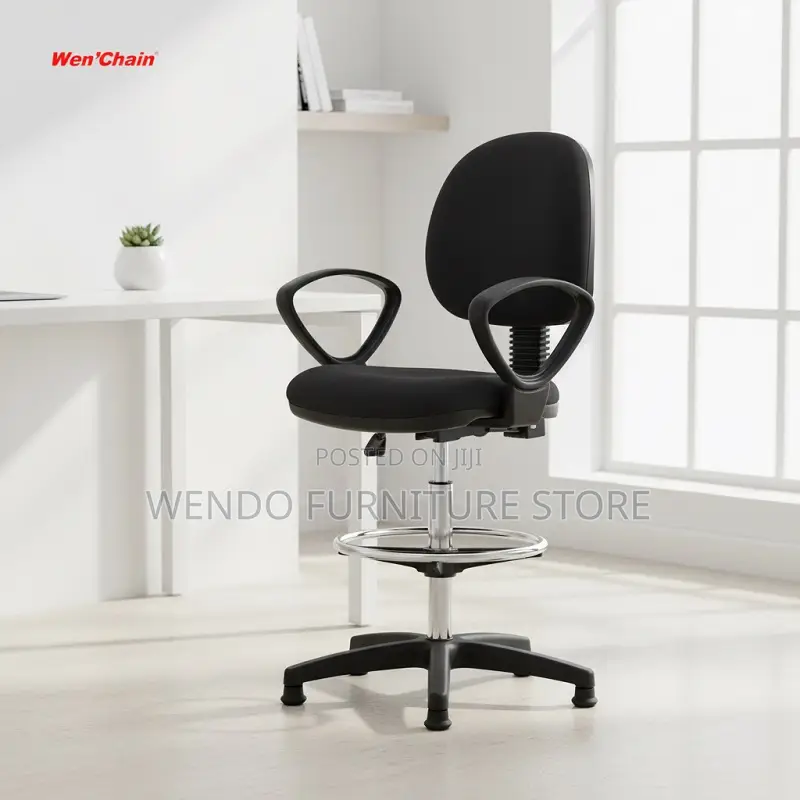 Office Chairs; Mid Back Offices Reception Adjustable Chairs