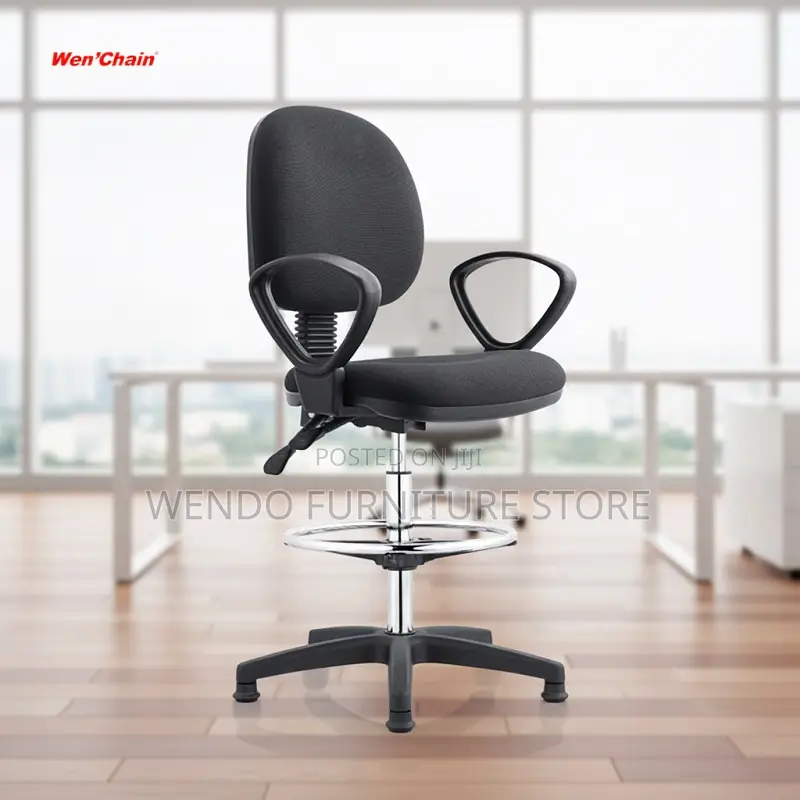 Office Chairs; Mid Back Offices Reception Adjustable Chairs