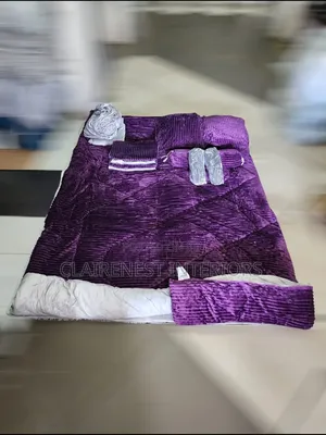 Purple and Red Soft Enough Velvet Duvets