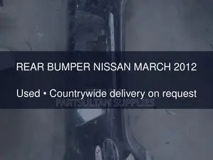 Rear Bumper Nissan March 2012
