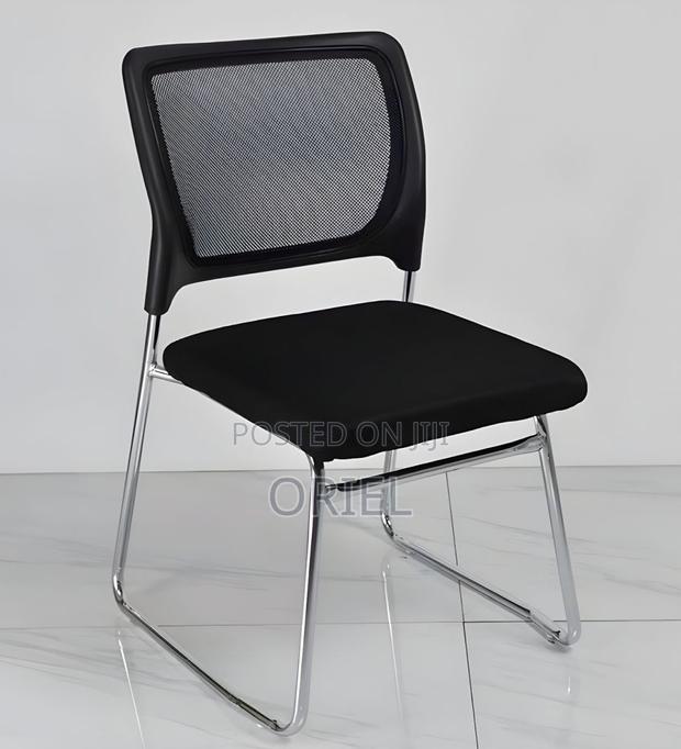 Office Chair : Armless Office Visitor Waiting Chair - thumbnail 9