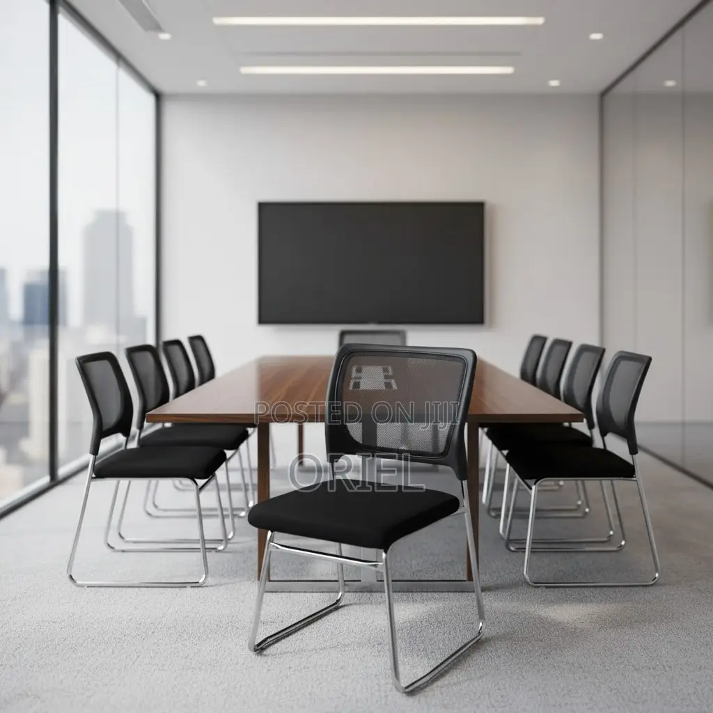 Office Chair : Armless Office Visitor Waiting Chair