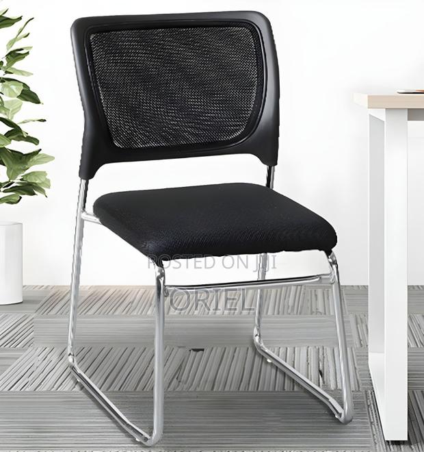 Office Chair : Armless Office Visitor Waiting Chair - thumbnail 13