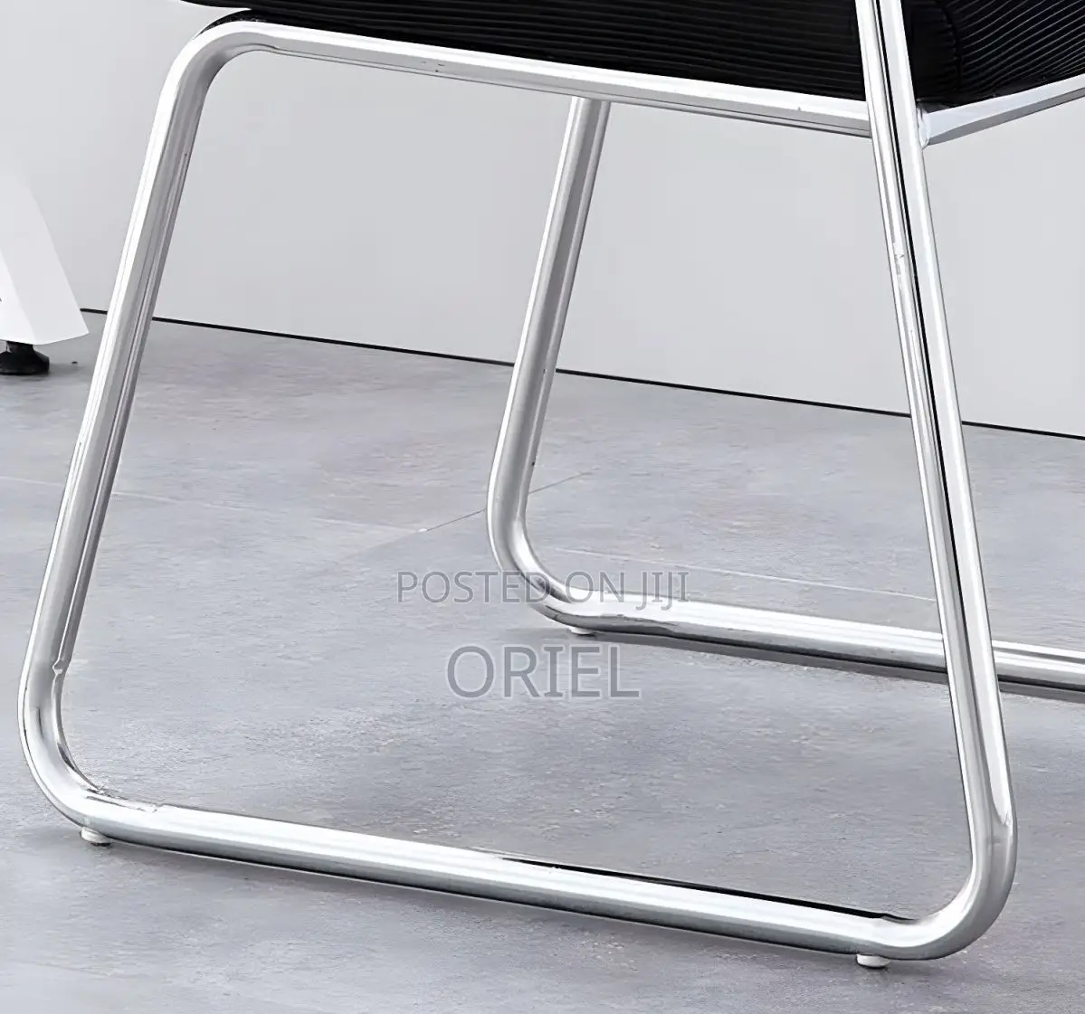 Office Chair : Armless Office Visitor Waiting Chair